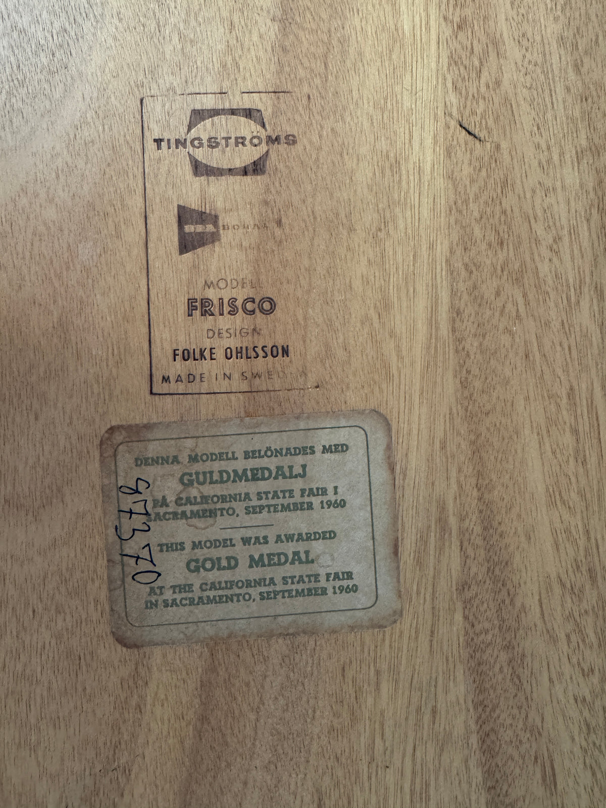 Soffbord "Frisco 2/322", Folke Ohlsson för Tingströms