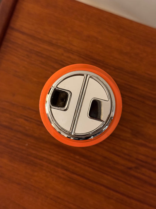 Bordständare i orange akryl
